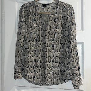 Snakeskin Blouse